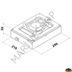 CAN FN1330 Tekli Set Üstü Ocak