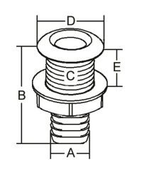 Firar 1-1/4'' x 96 mm