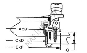 Elips fırtına kapaklı lumboz