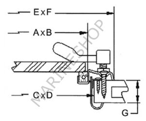 Oval ekonomik lumboz 127x459mm