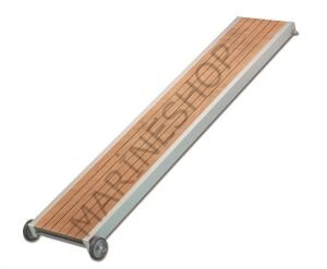 TREM PASERELLA ALUMİN.,KAYMAZ AHŞAP YÜZEYLİ 190CM