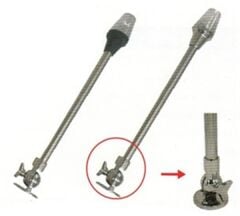 Direkli Silyon Feneri 12V 67mm Paslanmaz Çelik