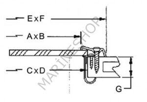Yuvarlak sabit lumboz 153MM