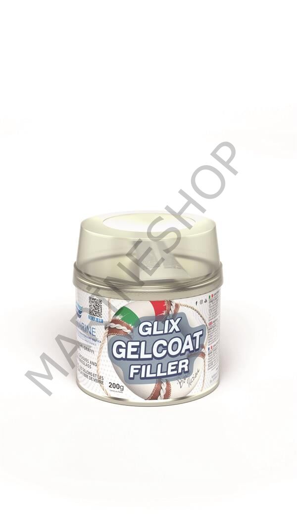 Blue Marine Glix Gelcoat Filler, 200 Gr