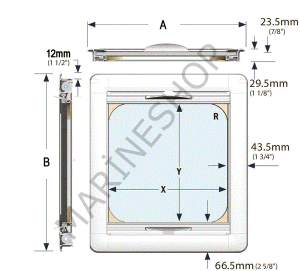RSSD-685/630-R42-W-SLR-W GÖMMER PERDE SİSTEMİ