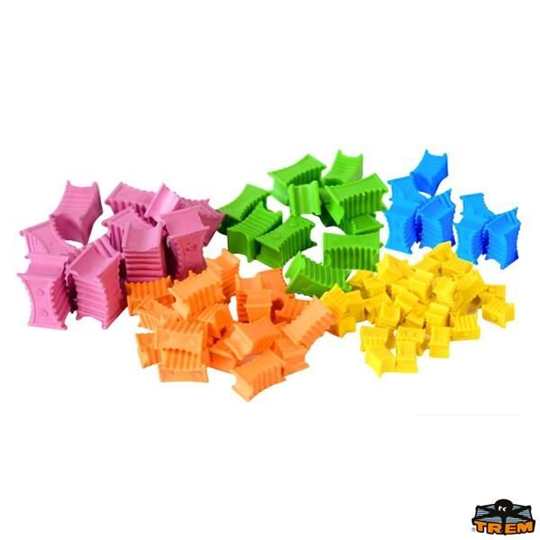 Trem Zincir İşaretleme Kiti. Pembe 6mm