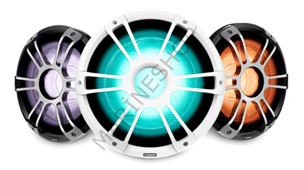 Fusion 12inç Subwoofer Ledli 1400W Sport Beyaz