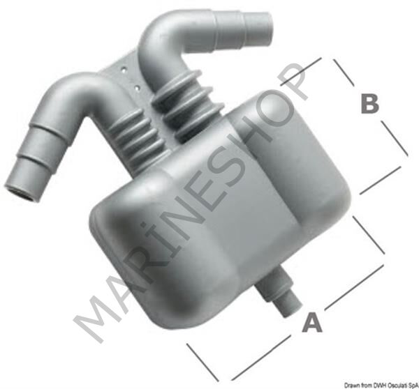 Osculati gaz/su ayırıcı