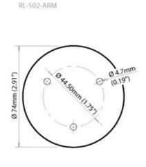 Scanstrut RL-502-ARM Rokk Montaj Plakası