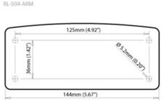 Scanstrut RL-504-ARM Rokk Montaj Plakası