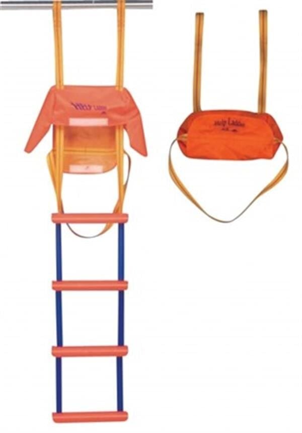 Portatif Çantalı 5 Basamaklı merdiven 134 mm