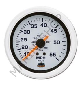 Trem sürat göstergesi 10-55MPH BEYAZ