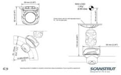ROKK MINI RLS-402 RAYA MONTAJ BRAKETİ