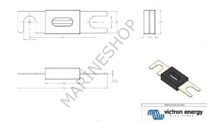 ANL Fuse 300A/80V For 48V (1 Pcs)