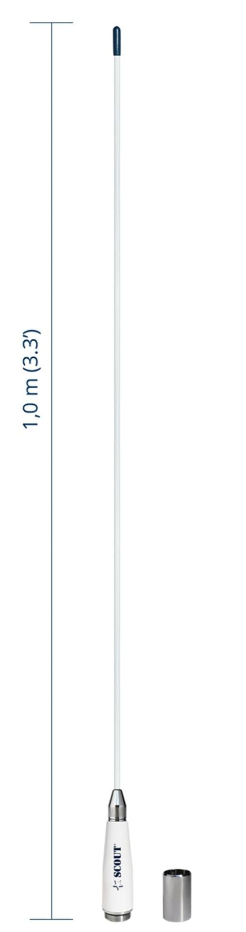 Scout Quick 4 Vhf Anteni Fiberglass 1 Metre