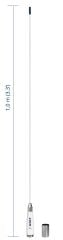 Scout Quick 4 Vhf Anteni Fiberglass 1 Metre