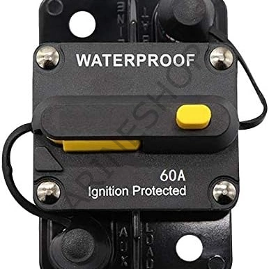 WATERPROOF 60A OTOMATİK DEVRE KESİCİ DC SİGORTA