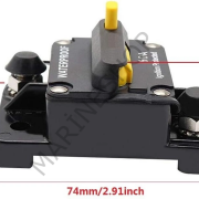 WATERPROOF 60A OTOMATİK DEVRE KESİCİ DC SİGORTA