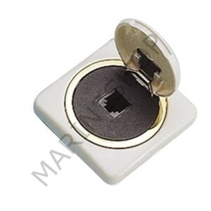 Telefon prizi 12V/24V gri