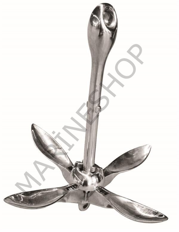 Şemsiye  çıpa, paslanmaz çelik 10 KG