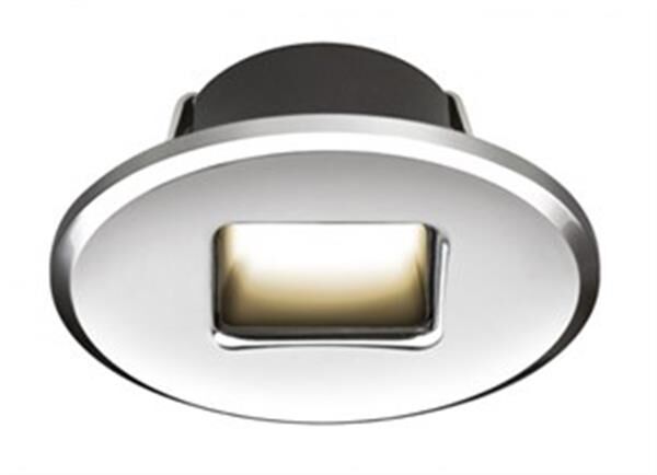 Ember Led Merdiven Lambası Kırmızı Tip:Oval, Altın Sarısı 45x58 mm