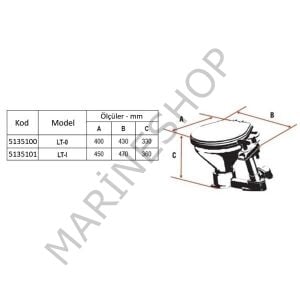 Nuova Rade LT-I Manuel Tuvalet Büyük Taş