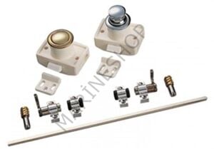 Basmalı dolap kilidi kare paslanmaz çelik