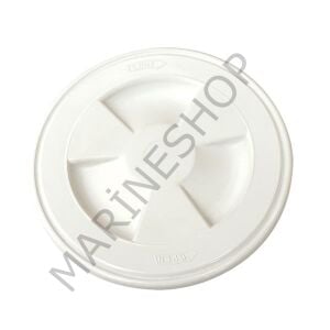 KONTROL KAPAKÇIĞI, BEYAZ, PLASTİK Ø155MM