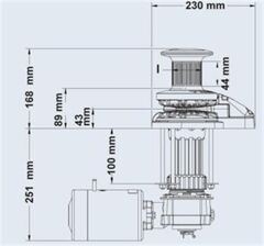 Maxwell RC-10 12V-1000W 10mm Tamburlu