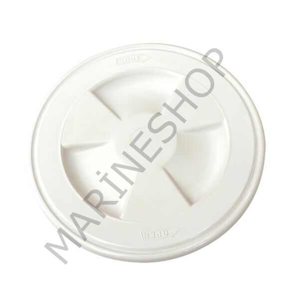 KONTROL KAPAKÇIĞI, BEYAZ Ø104MM
