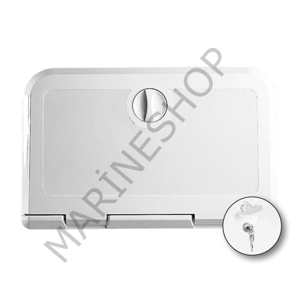 NUOVA RADE PLASTİK KAPAK, KİLİTLİ 165X285MM