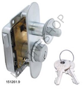 BASMALI KİLİT ANAHTARLI 55X78 MM SAĞ