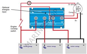 Argo Diyot 100A Akü İzolatörü 100-3AC-3