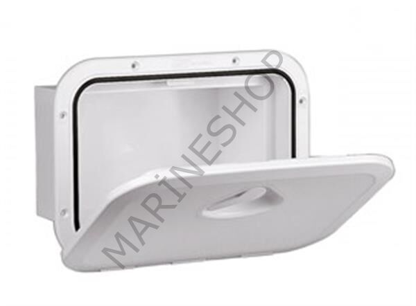 Nuova Rade Plastik Dolap, Beyaz, 180° Açılır, 37.5x27cm