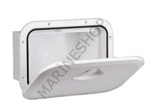 Nuova Rade Plastik Dolap, Beyaz, 180° Açılır, 37.5x27cm