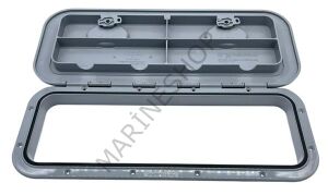 Su Geçirmez Gömme Kapak 243X607mm, Gri