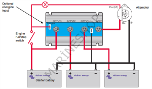 Argo Fet 100A Akü İzolatörü 100-2