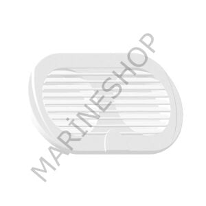 PLASTİK HAVALANDIRMA, Ø3'', 195X105mm, BEYAZ. İKİLİ