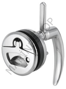 Gömme Kulp + Kapı Mandalı Ø65mm