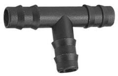 Hortum konektörü plastik. T tip 25MM