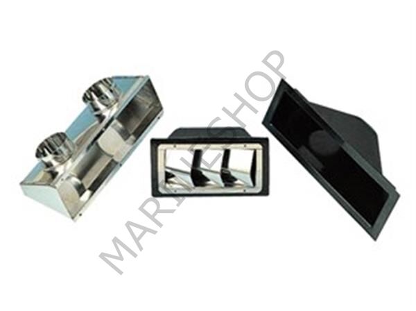 Havalandırmalar için kollektör kutu 76mm abs-sol