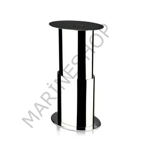 Barka Elektrikli Masa Ayağı Paslanmaz Çelik 24V.Tek Kademe 700mm