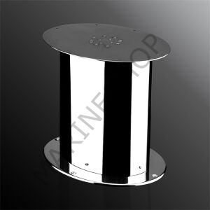 Barka Elektrikli Masa Ayağı Paslanmaz Çelik 24V.Tek Kademe 700mm