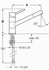 Trem Tekli Musluk, Kromaj