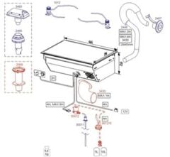 Wallas 30011, 88 DU modeli için tank bağlantı borusu