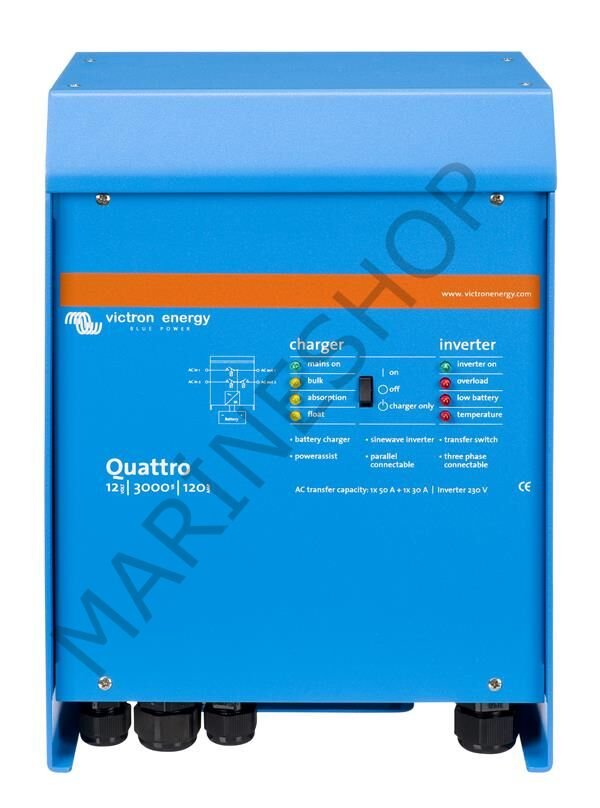 QUATTRO 12V/3000VA/120A-50A
