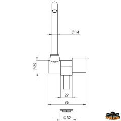 Musluk TEKLİ KROMAJ