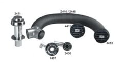 3411, 30 D VE 40 D serisi için dağıtım hortumu, Ø 75 mm