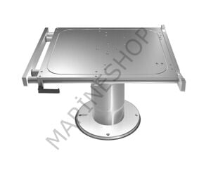 Barka Elektrikli, Kayar Plakalı Masa Ayağı 12V. 2 Kademe - 700mm