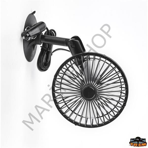 TREM VANTİLATÖR 12V. ÇAKMAK GİRİŞLİ -C-
